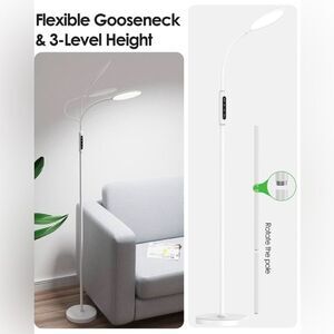 ALBINA 10000 Lux Full Spectrum Happy Mood Floor Lamp.